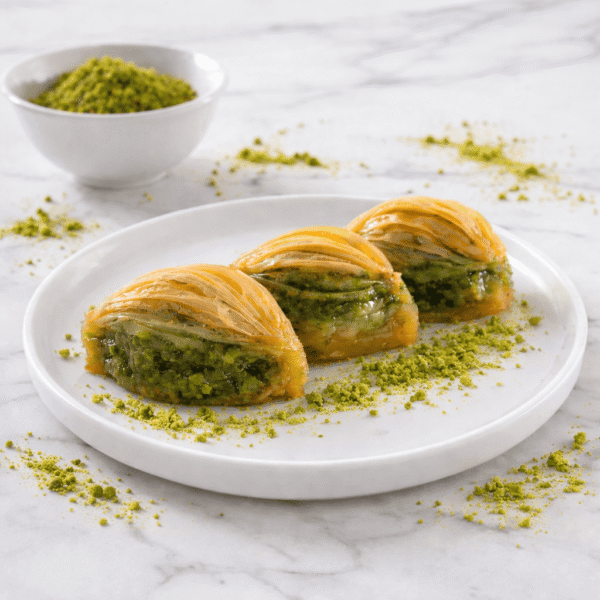 Fıstıklı Midye Baklava
